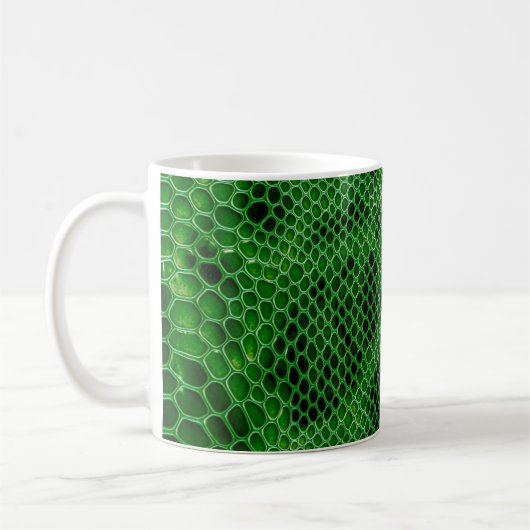 Schlangenhaut Kaffeetasse (Links)