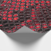 Schlangenhaut kann als Hintergrund verwendet werde Geschenkpapier (Ecke)