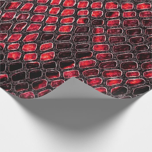 Schlangenhaut kann als Hintergrund verwendet werde Geschenkpapier (Ecke)