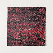 Schlangenhaut kann als Hintergrund verwendet werde Wandteppich (Vorderseite (Horizontal))