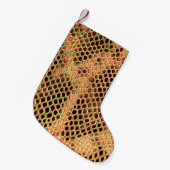 Schlangenhaut Kleiner Weihnachtsstrumpf (Vorderansicht (hängend))