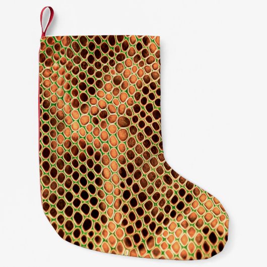 Schlangenhaut Kleiner Weihnachtsstrumpf (Vorderseite)