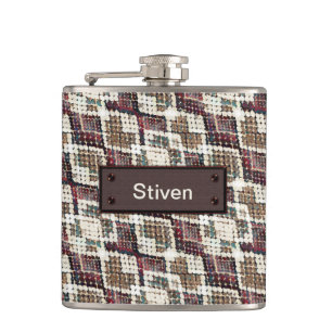 Schlangenhaut. Kolben Flachmann