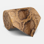 Schlangenhaut Krawatte (Gerollt)