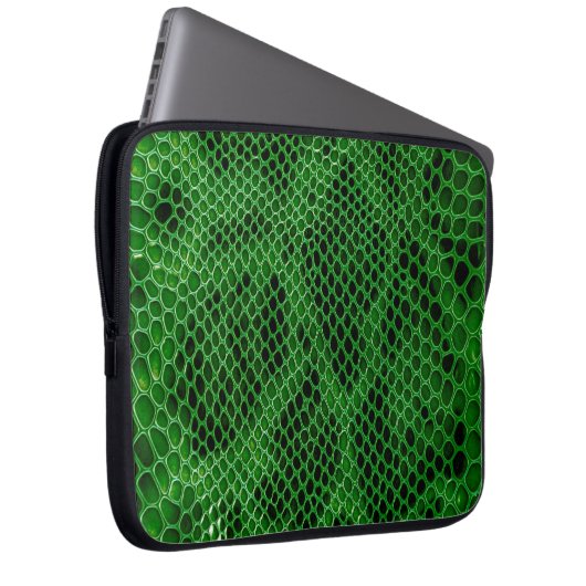 Schlangenhaut Laptopschutzhülle (Vorne Rechts)