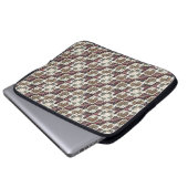 Schlangenhaut. Laptopschutzhülle (Vorne Knopf)