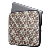 Schlangenhaut. Laptopschutzhülle (Vorderseite Links)