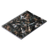 Schlangenhaut, Leder Notizblock (Linke Seite)