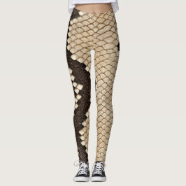 Schlangenhaut Leggings