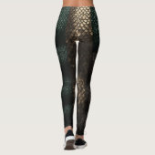 Schlangenhaut Leggings (Rückseite)