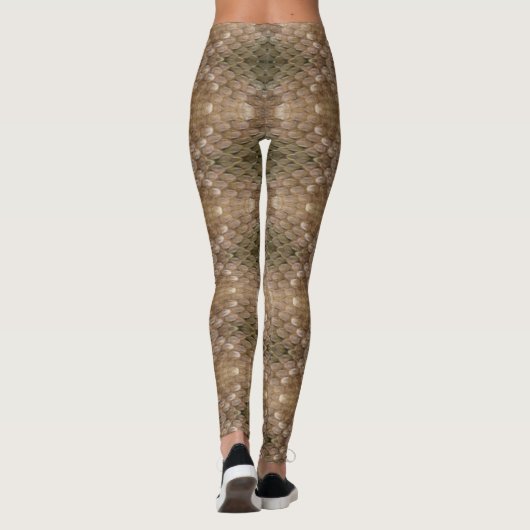 Schlangenhaut Leggings (Rückseite)