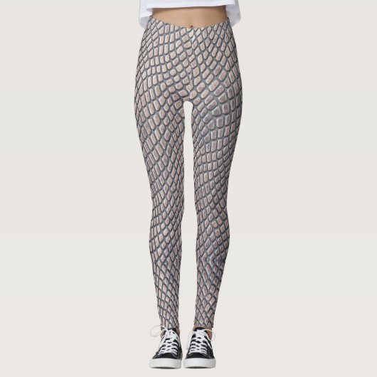 Schlangenhaut-Leggings Leggings (Vorderseite)