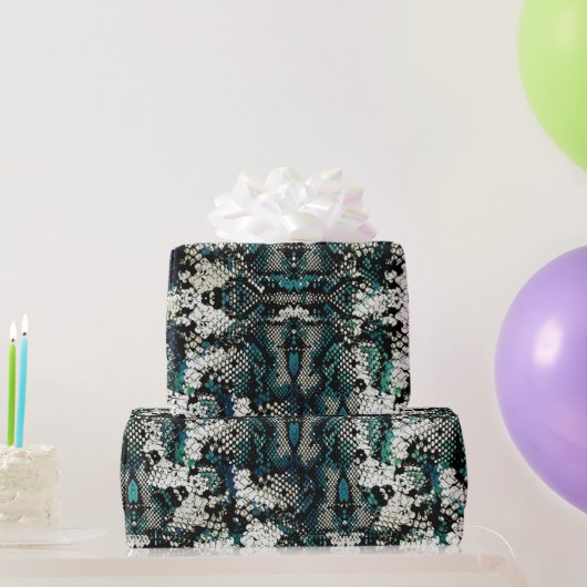 Schlangenhaut-Muster-Geschenkpapier Geschenkpapier (Partygeschenke)