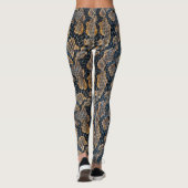 Schlangenhaut-Muster Leggings (Rückseite)