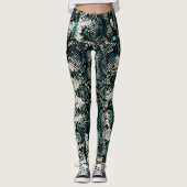 Schlangenhaut-Muster  Leggings (Vorderseite)