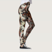 Schlangenhaut-Muster Leggings (Rechts)