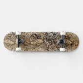 Schlangenhaut-Muster Skateboard (Horizontal)