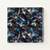 Schlangenhaut Notizblock (Rückseite)