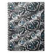 Schlangenhaut Notizblock (Vorderseite)