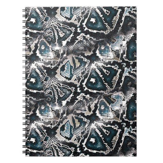 Schlangenhaut Notizblock (Vorderseite)