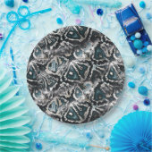 Schlangenhaut Pappteller (Party)