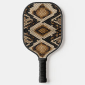 Schlangenhaut Pickleball Schläger (Vorderseite)