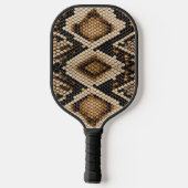 Schlangenhaut Pickleball Schläger (Rückseite)