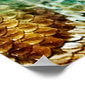 Schlangenhaut Poster (Ecke)