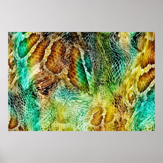 Schlangenhaut Poster (Vorne)