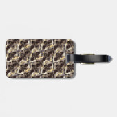 Schlangenhaut, Python, Anaconda, Haut, Reptil, Cro Gepäckanhänger (Rückseite horizontal)