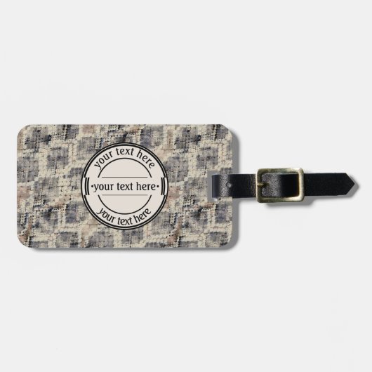 Schlangenhaut, Python, Anaconda, Haut, Reptil, Cro Gepäckanhänger (Vorderseite horizontal)