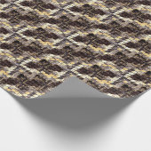 Schlangenhaut, Python, Anaconda, Haut, Reptil, Geschenkpapier (Ecke)