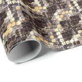 Schlangenhaut, Python, Anaconda, Haut, Reptil, Geschenkpapier (Rolleneckpunkt)