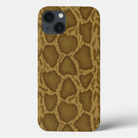 Schlangenhaut, Reptilienmuster Case-Mate iPhone Hülle (Rückseite)