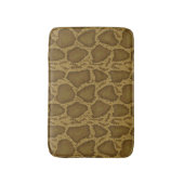 Schlangenhaut, Reptilmuster Badematte (Vorderseite Vertikal)