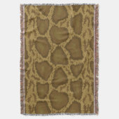 Schlangenhaut, Reptilmuster Decke (Vorderseite Vertikal)