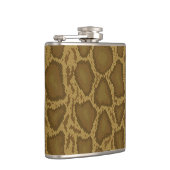 Schlangenhaut, Reptilmuster Flachmann (Rechts)