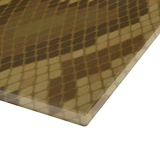 Schlangenhaut, Reptilmuster Schneidebrett (Ecke)