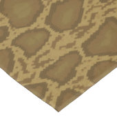 Schlangenhaut, Reptilmuster Tischdecke (Schrägansicht)