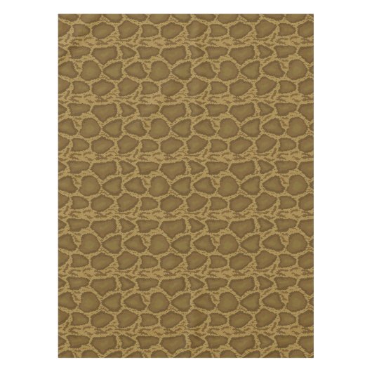 Schlangenhaut, Reptilmuster Tischdecke (Vorderseite)