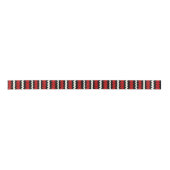 Schlangenhaut, Scarlet Kingsnake Strip Satinband (Vorderseite)