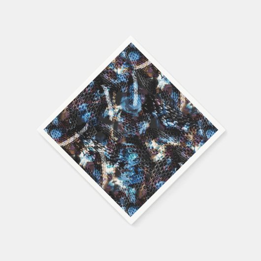 Schlangenhaut Serviette (Ecke)