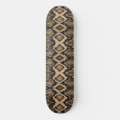Schlangenhaut Skateboard (Vorderseite)