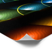 Schlangenhaut-Spirale Poster (Ecke)