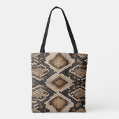 Schlangenhaut Tasche (Rückseite)