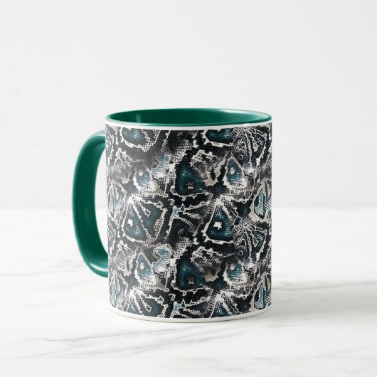 Schlangenhaut Tasse (Vorderseite Links)
