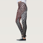 Schlangenhaut texturiert leggings (Links)