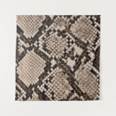 Schlangenhaut: texturierter Hintergrund. Wandteppich (Vorderseite (Horizontal))