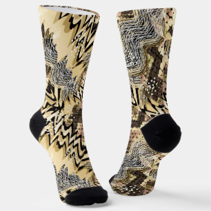 Schlangenhaut, Tiger . Socken