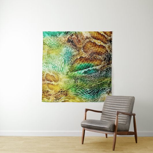 Schlangenhaut Wandteppich (Beispiel (Horizontal))